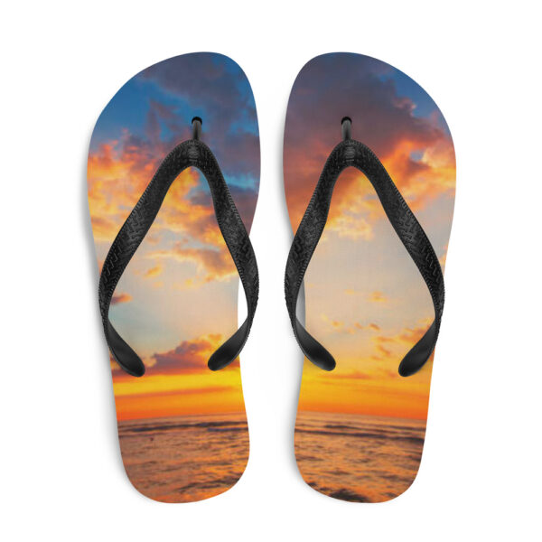 Komfortable und stilvolle Flip Flops "Sonnenuntergang" für den Sommer