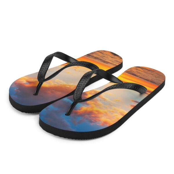 Bequeme Flip Flops Damen und Herren – “Sonnenuntergang”