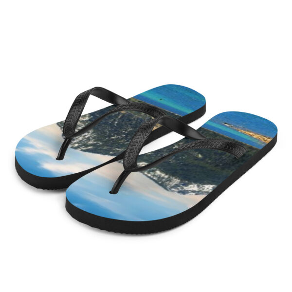 Flip Flops Berge – Zehentrenner mit Berg- und Seemotiv