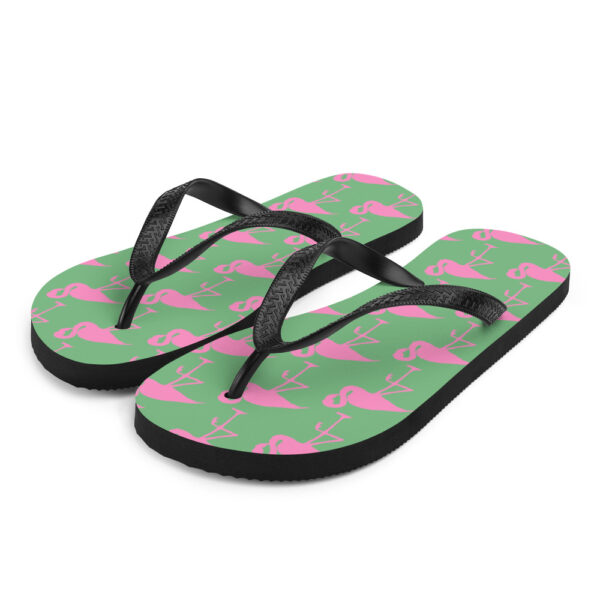 Stylische Flip Flops “Flamingos” – Trendige Strand-Sandalen