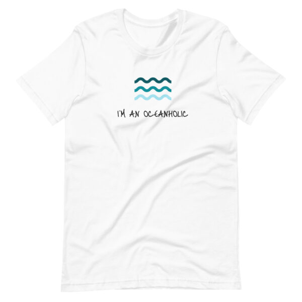 Oceanholic - Unisex-T-Shirt "I'm an Oceanholic" mit stilvollem Design – Perfekt für Meeresliebhaber und Strandfreunde