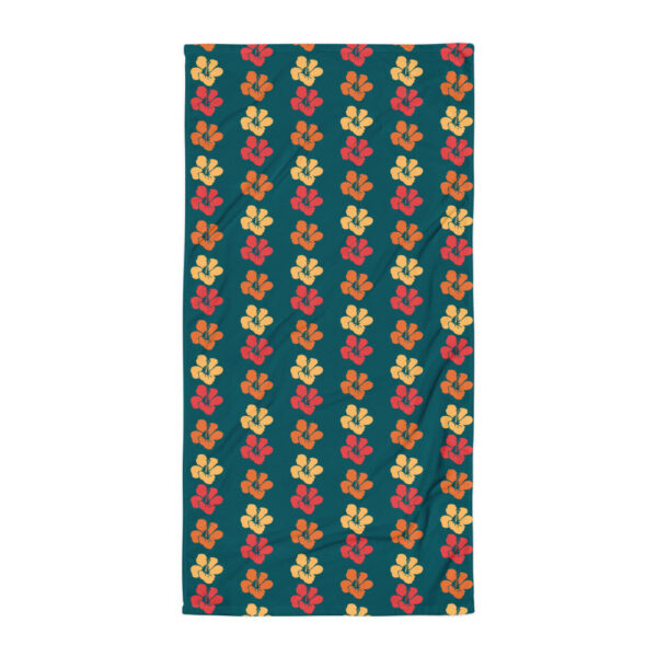 Strandtuch Hawaii - Handtuch “Hawai Blumen” - Wasserabsorbierend & Stylisch